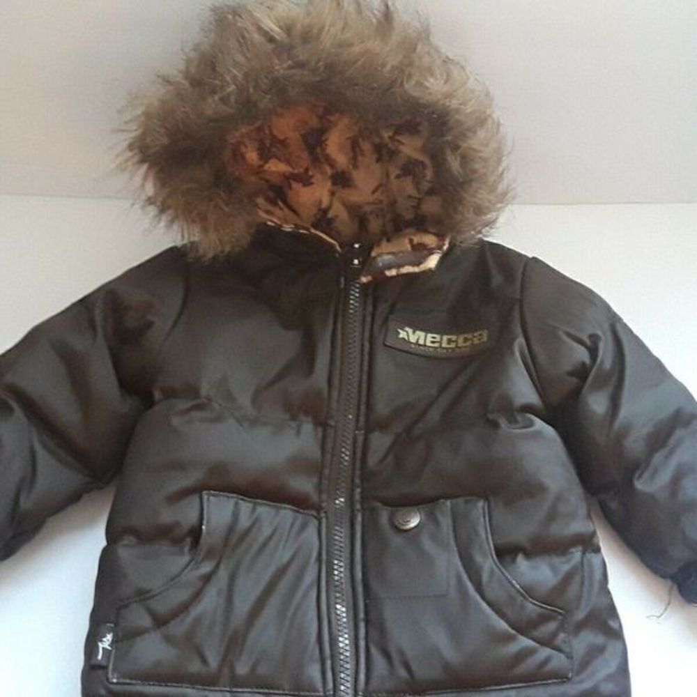 Mecca Apparel 18 Month Infants Brown‎ Winter Jacket